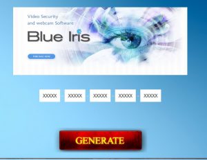 blue iris key generator